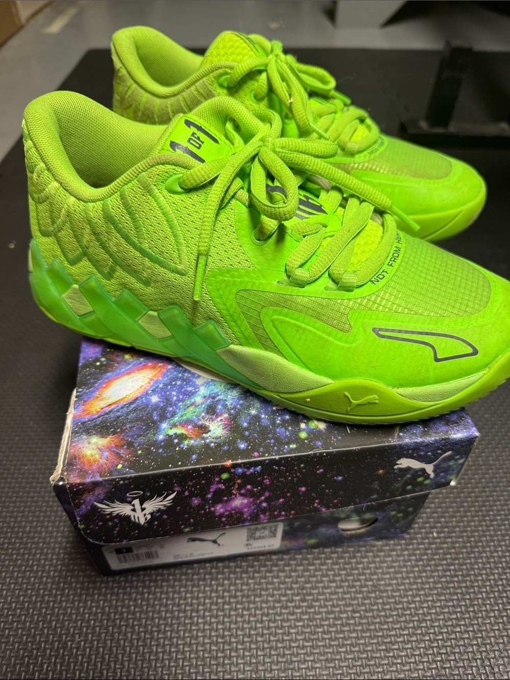 Puma M.E.L.O Men’s Neon Green Athletic Sneakers